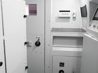 Locker system and drop safe for separation of valuables
